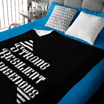 Discover Strong Resilient Indigenous - Native American Gift Baby Blankets