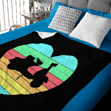 Discover Rainbow Heart Roller Gift Baby Blankets