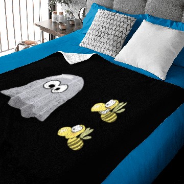 Discover Boo Bees Funny Baby Blankets