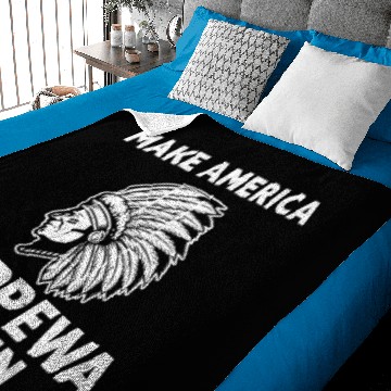 Discover Chippewa Tribe Native American Indian America Baby Blankets