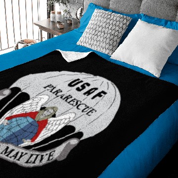 Discover Us Air Force Usaf Pararescue Pjs Unit Flash Baby Blankets