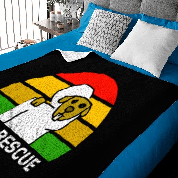 Discover Dog Rescue Baby Blankets