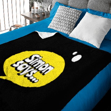 Discover Jesus funny Simon says follow Jesus Baby Blankets