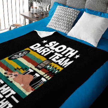 Discover sloth dart team Baby Blankets