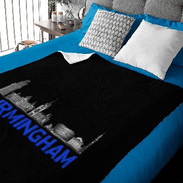 Discover Birmingham, England Baby Blankets