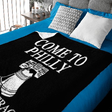 Discover Come To Philly For Crack 1 Balck Baby Blankets