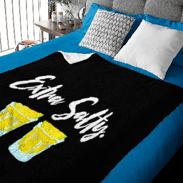 Discover Extra Salty Please! Baby Blankets