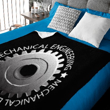 Discover mechanical engineering logo mechanic engineer Baby Blankets