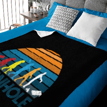 Discover Evolution Cornhole Baby Blankets