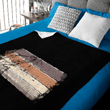 Discover Retro Vintage Trout Fishing Baby Blankets