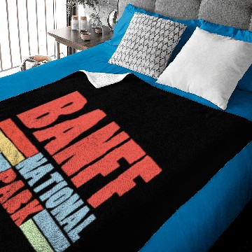 Discover Banff National Park Baby Blankets