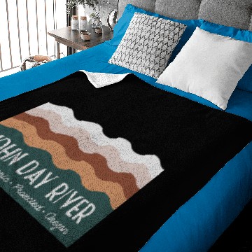 Discover Wild Scenic Protected Oregon John Day River Baby Blankets