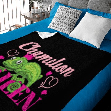 Discover Chameleon Queen Baby Blankets