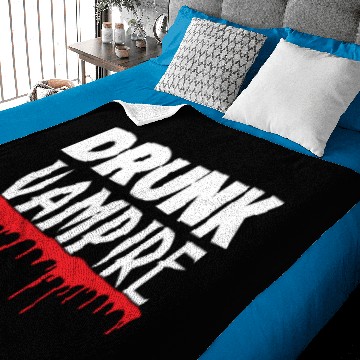 Discover Drunk Vampire Baby Blankets