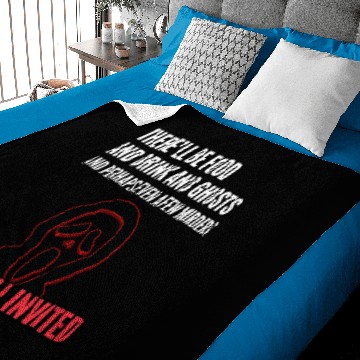 Discover You're all invited Ghostface Baby Blankets