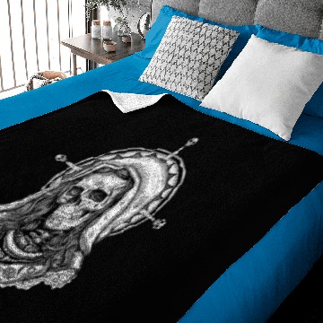 Discover Santa Muerte Baby Blankets