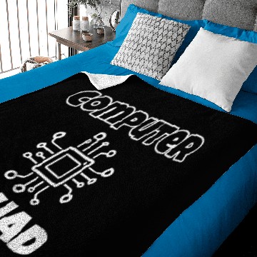 Discover computer squad with cpu icon Baby Blankets