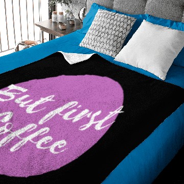 Discover But first coffee Baby Blankets