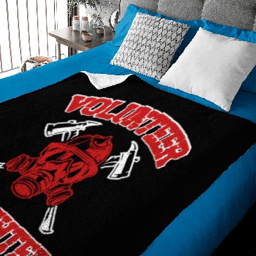 Discover Volunteer Firefighter Fireman Paramedic Save Baby Blankets