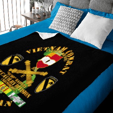 Discover Echo Btry 82nd Artillery DUI 1st Cav Div Baby Blankets