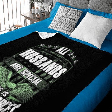 Discover Veteran-Soldier Husband Special Forces Support Gra Baby Blankets