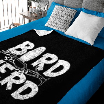 Discover Bird Nerd Baby Blankets