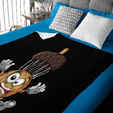 Discover Acorn Skydiving Parachute Baby Blankets