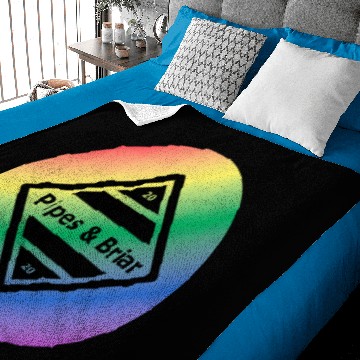 Discover Rainbow Autism Spectrum Logo Baby Blankets