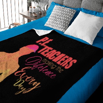 Discover PE teacher physical education exercise Baby Blankets