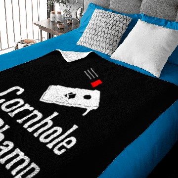 Discover Cornhole Champ Baseball Jerseys Baby Blankets