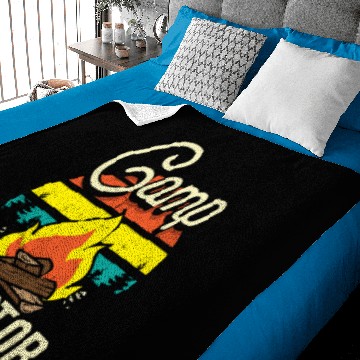 Discover Summer Camp Baby Blankets