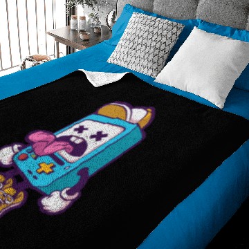 Discover Gaming Game Over Gameboy Baby Blankets