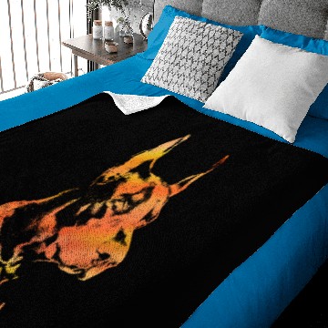 Discover Doberman Pinscher Design Baby Blankets
