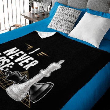 Discover Smart Chess Player Intelligent Board game Baby Blankets