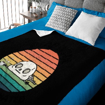 Discover Dead inside but caffeinated Baby Blankets