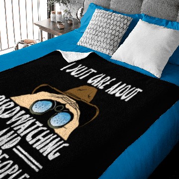 Discover Birdwatching Wildlife Observation Bird Hunting Baby Blankets