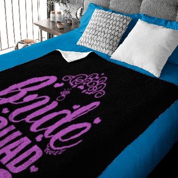 Discover Bride Squad Baby Blankets