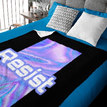 Discover Resist "purple color" Baby Blankets