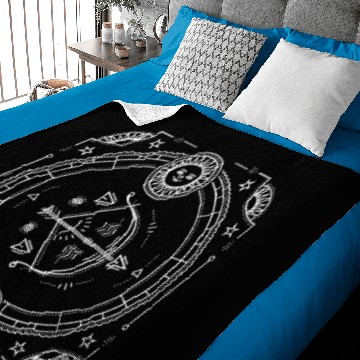 Discover Sagittarius Vintage Horoscope Baby Blankets