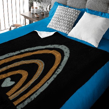 Discover Boho Rainbow Keep it Simple Baby Blankets