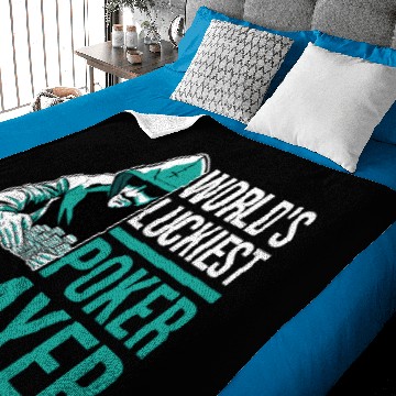 Discover Poker Baby Blankets