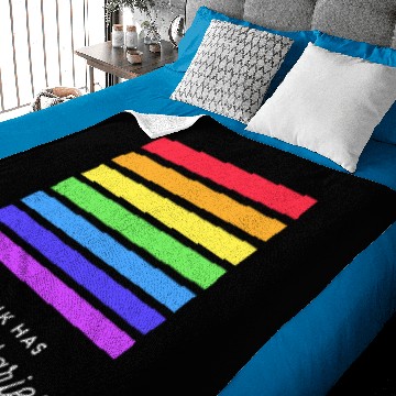 Discover Drunk Has No Boundaries Baby Blankets