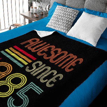 Discover AWESOME SINCE 1985 Baby Blankets