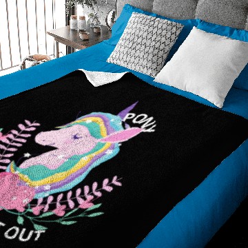 Discover Pony Your Heart Out Baby Blankets