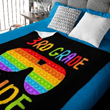 Discover Back To School Baby Blankets, 3rd Grade Dude, Sunglasses