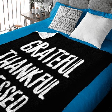 Discover Grateful Thankful Blessed Baby Blankets
