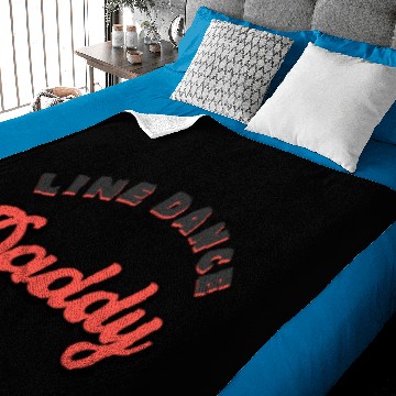 Discover Line Dancing Line Dance Daddy Baby Blankets