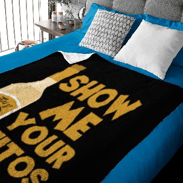 Discover Save Water Drink Vodka Baby Blankets