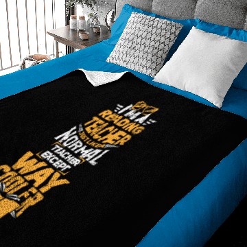 Discover Reading Teacher Baby Blankets
