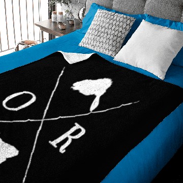 Discover Oregon Vintage White Baby Blankets